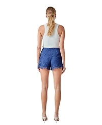endless rose Women's Lace Shorts