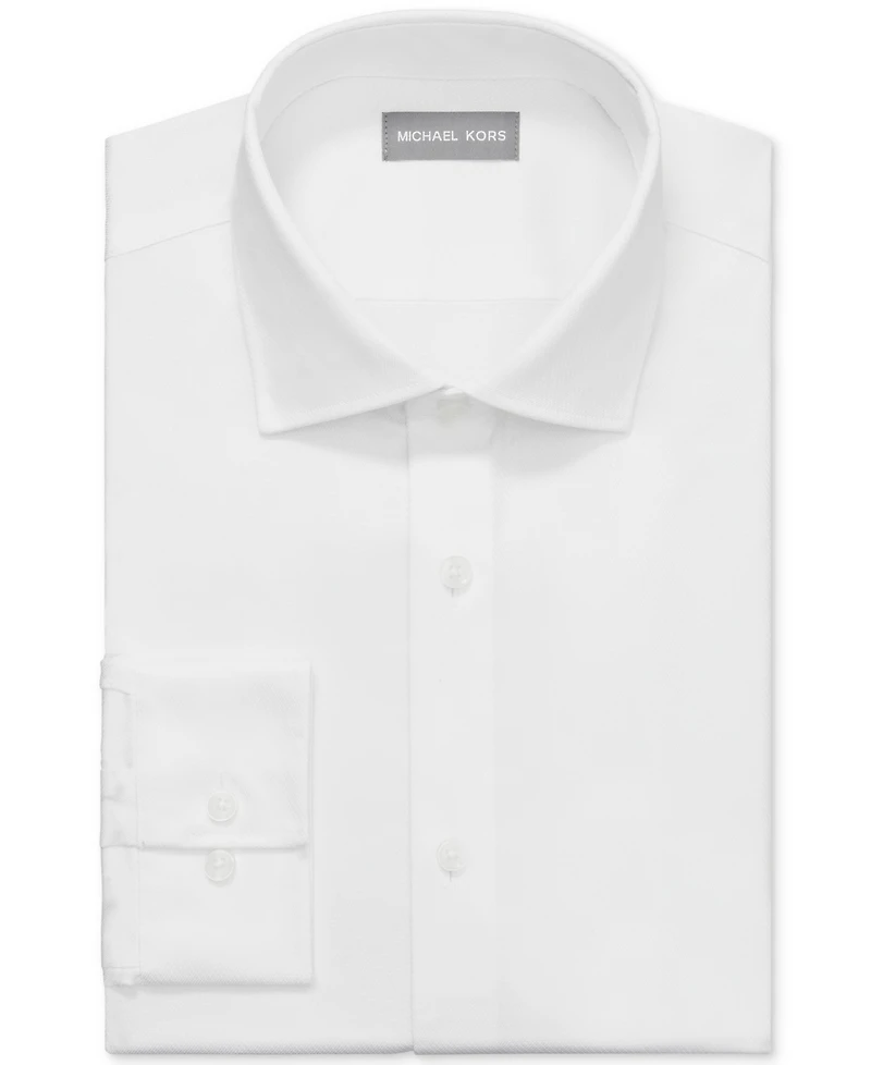 Michael Kors Men's Slim Fit Comfort Stretch Dress Shirt