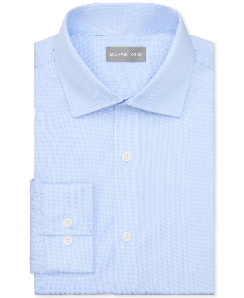 Michael Kors Men's Slim Fit Comfort Stretch Dress Shirt