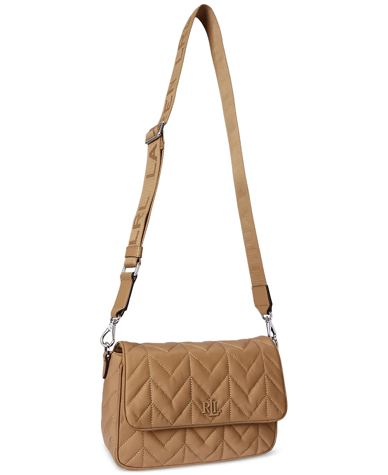 Lauren Ralph Lauren Quilted Small Stevie Messenger Bag
