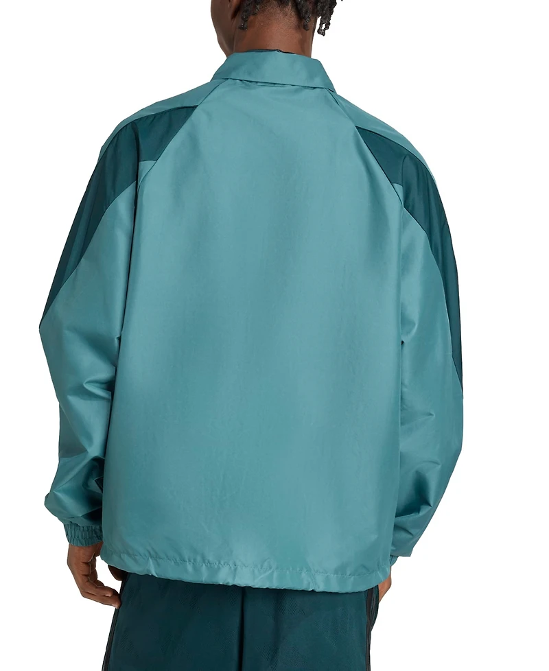 adidas Men's Stadium Colorblocked Logo Jacket