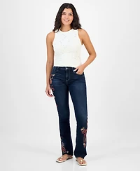 Driftwood Women's Kelly Bootcut Jeans X Bows & Roses