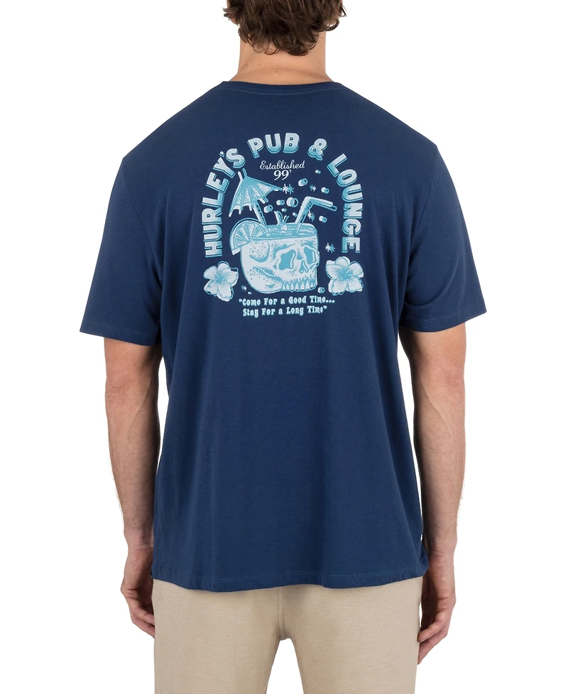 Hurley Men's Loungin Short Sleeve T-Shirt