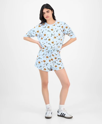 Love Tribe Juniors' Witchy Woodstock Lounge Shorts