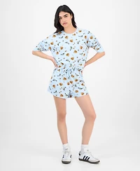 Love Tribe Juniors' Witchy Woodstock Lounge Shorts