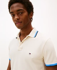 Tommy Hilfiger Men's Slim-Fit Tipped Polo Shirt