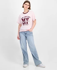 Rebellious One Juniors' New York City Crewneck T-Shirt