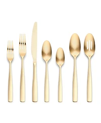 Ornative Kaede 42-Pc. Flatware Set with Wire Caddy, Service for 8