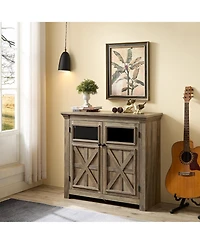 38" Cabinet with 2 Doors for Bathroom