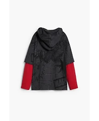 Desigual Boys Boys's Spiderman T-shirt with layering effect