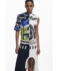 Desigual Women's Asymmetric dress