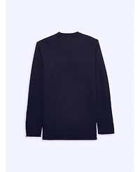 Elie Balleh Toddler Navy Casual Crewneck Sweater