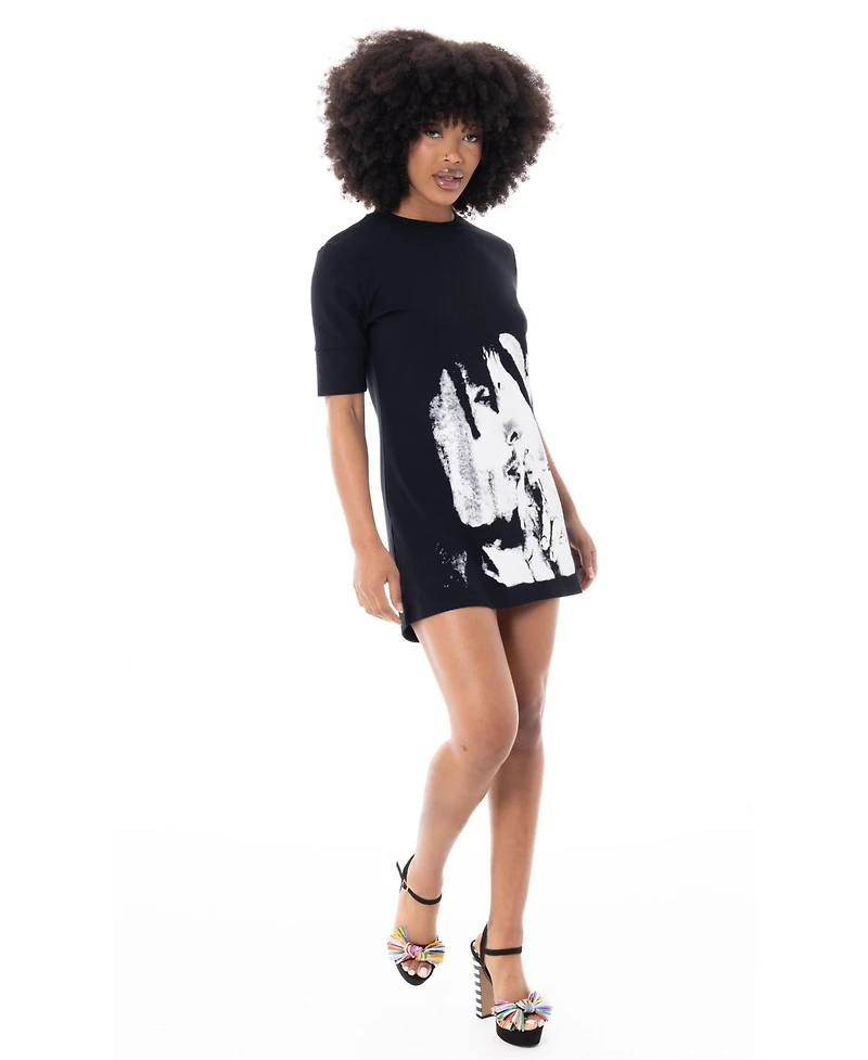 Dai Moda Bob Marley 70s Mini Dress