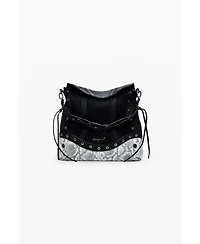 Desigual Women's Medium convertible snake backpack