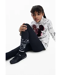 Desigual Girls's Mickey Mouse leggings
