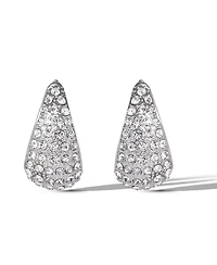 Jessica Simpson Pave Teardrop Clip-On Earrings
