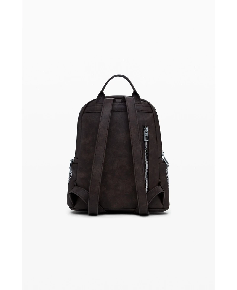 Desigual Women's Small backpack with studded pockets