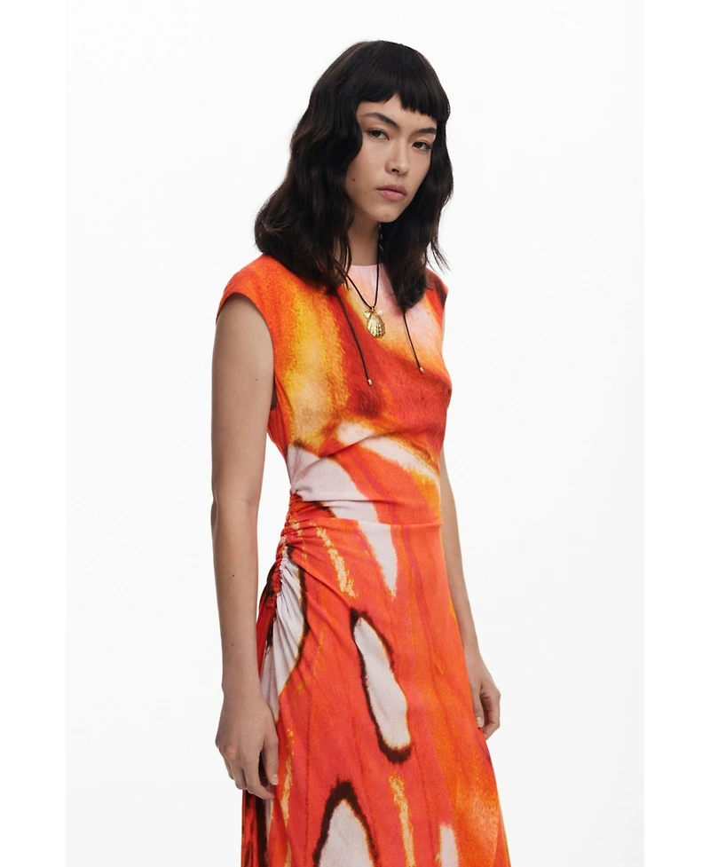 Desigual Women's Draped long dress