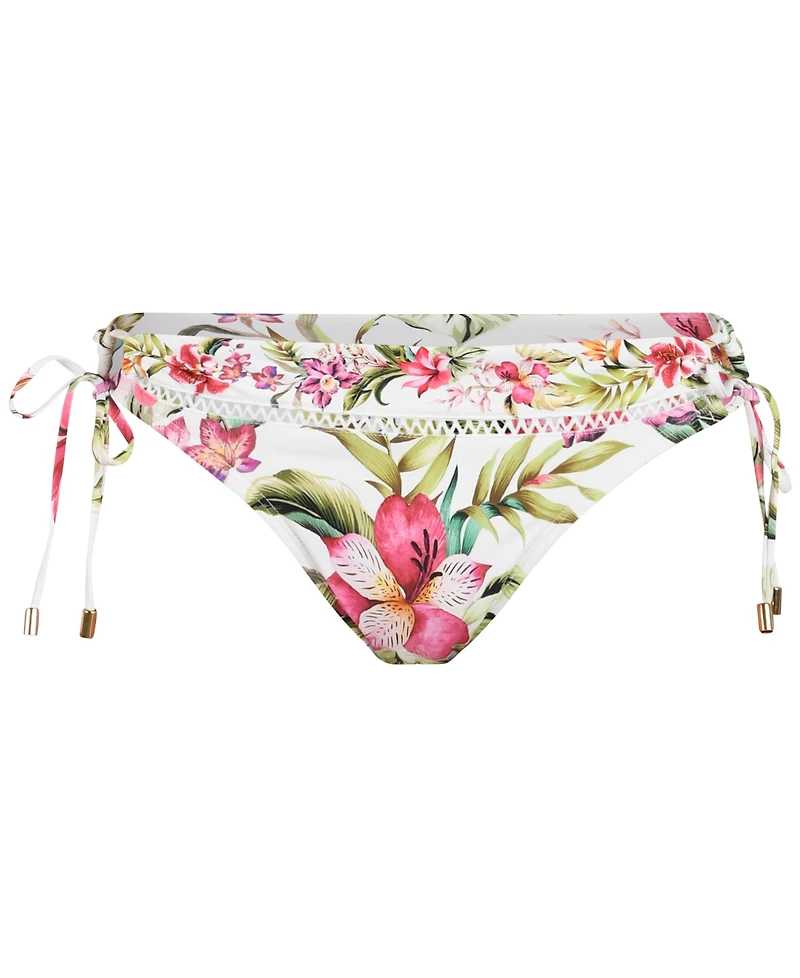La Blanca Women's Polynesian Side-Tie Hipster Bikini Bottoms