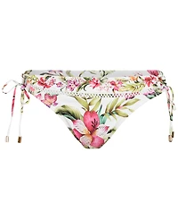 La Blanca Women's Polynesian Side-Tie Hipster Bikini Bottoms
