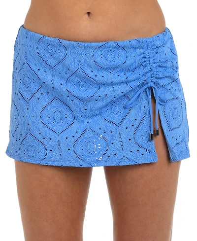 La Blanca Women's Mantra Adjustable Eyelet Tunnel Skirt