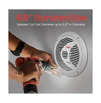 Pyle 6.5'' In-Wall/In-Ceiling Midbass Speakers (Pair)