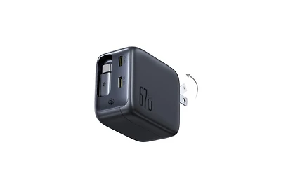 Baseus Enercore with Single Retractable Usb-c Cable Charger 67W