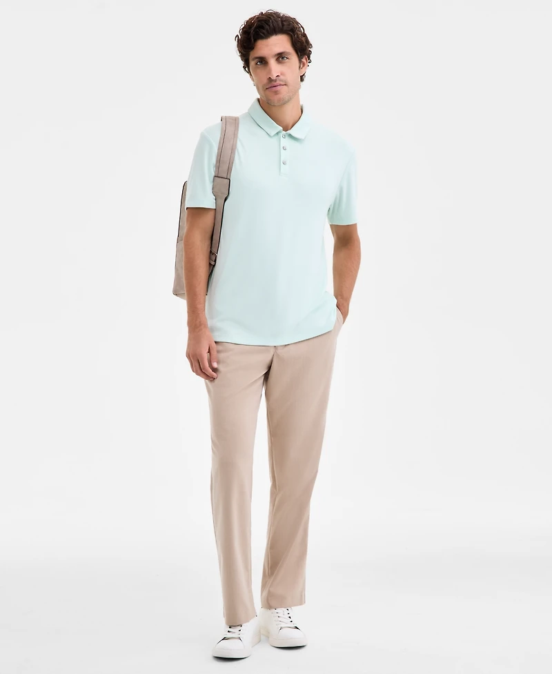 Alfani Men's Alfatech Polo Shirt, Macy's Exclusive