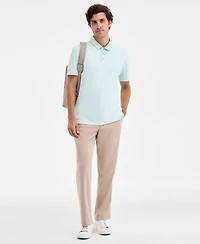 Alfani Men's Alfatech Polo Shirt, Macy's Exclusive