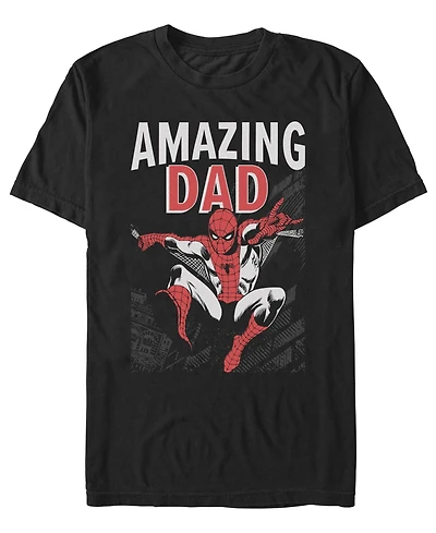 Fifth Sun Men's Amazing Dad Short Sleeve T-Shirt