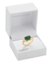 Charter Club Pave & Color Crystal Ring, Exclusively at Macy's