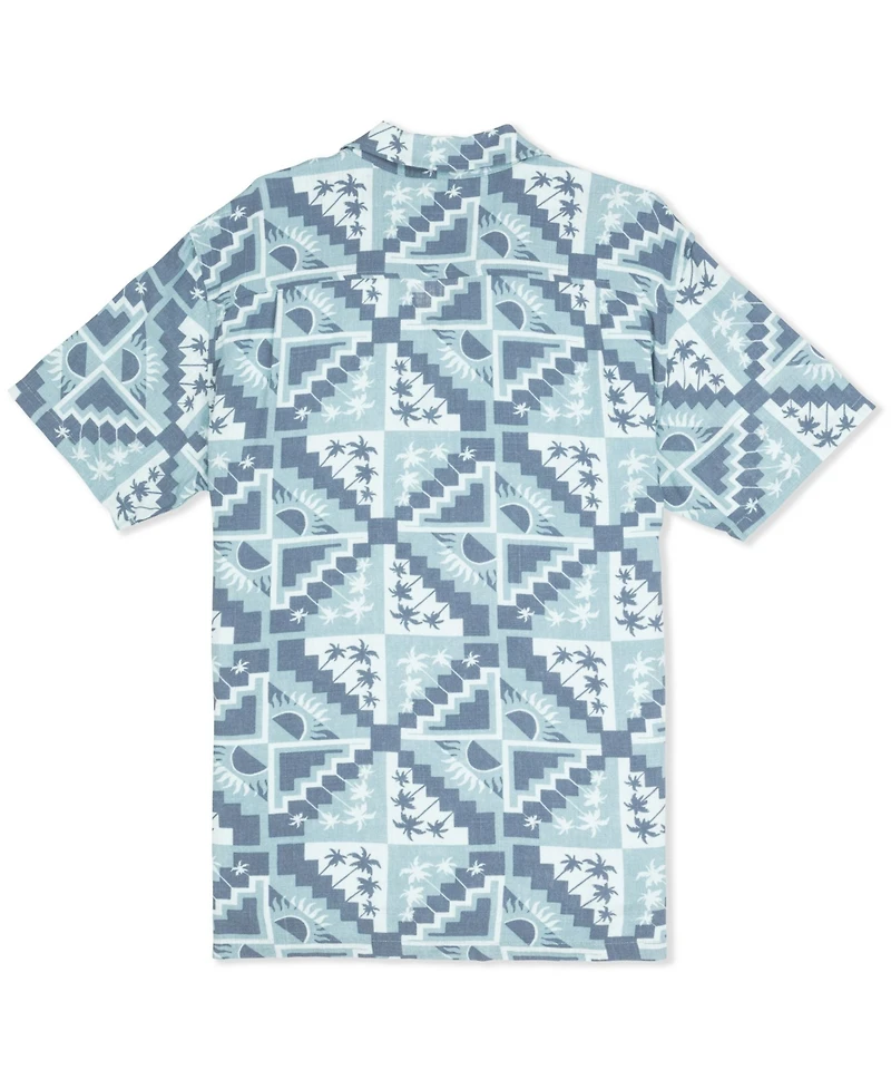 Hurley Men's Laguna Camp Short Sleeve Shirt