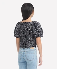 abercrombie kids Girls Emerson Puff Sleeve Top