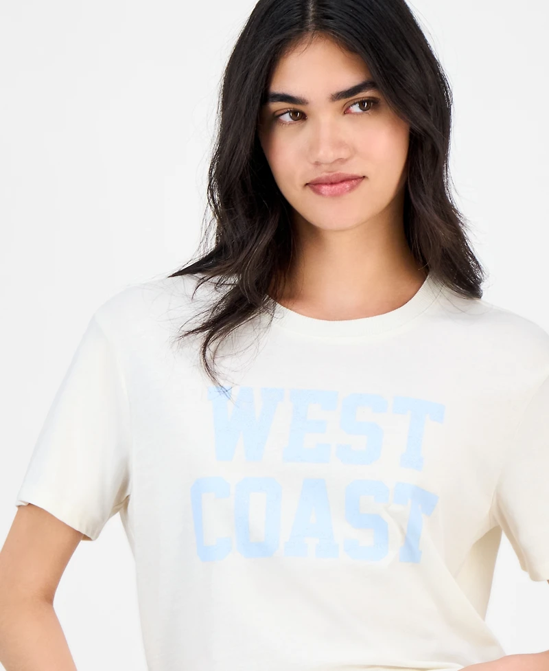Self Esteem Juniors' West Coast Graphic T-Shirt