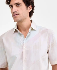 Alfani Men's Interstellar Patterned Shirt