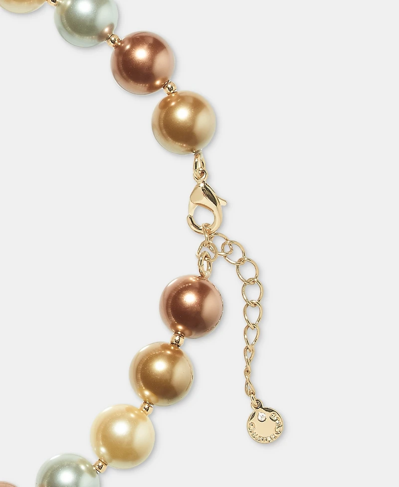 Charter Club Imitation Pearl All-Around Collar Necklace, 17" + 2" extender, Macy's Exclusive