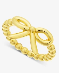 On 34th Bow Beaded Ring, Macy's Exclusive