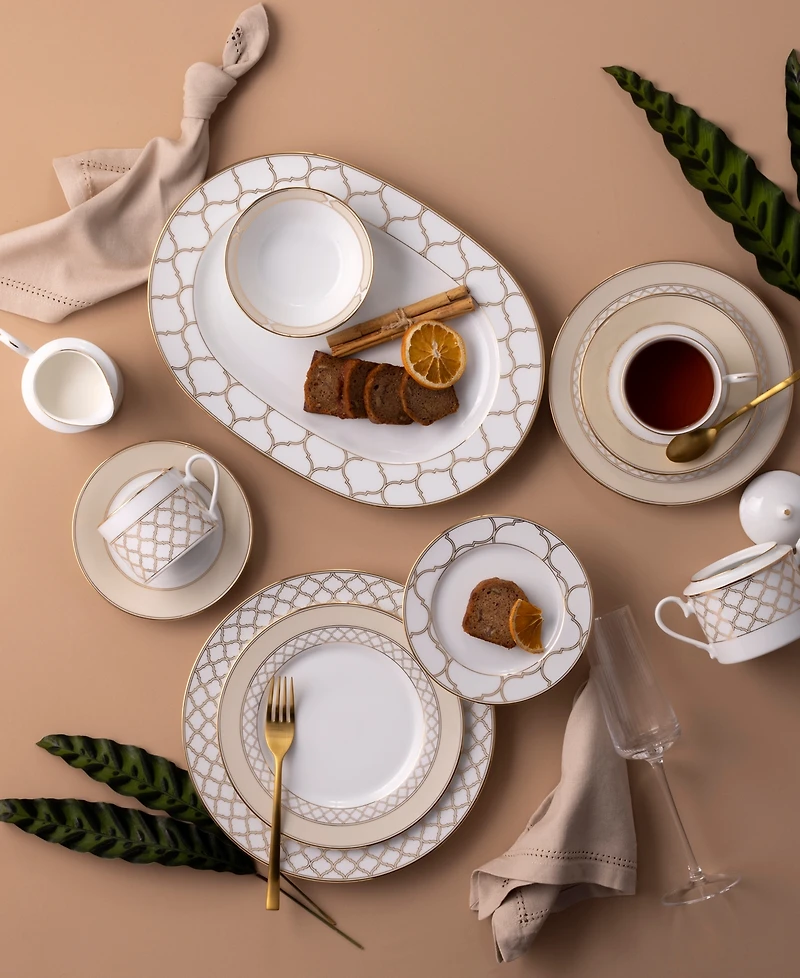 Noritake Eternal Palace Gold Oval Platter, 14"