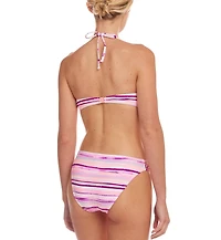 Lascana Women's Printed Crochet Bandeau Bikini Swimsuit Top Bra Sizing