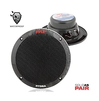 Pyle 8” In-Wall/Ceiling 2-Way Speaker Pair – 300W, Midbass Woofer, 1” Titanium Dome Tweeter, Flush Mount Design, Easy Install (PD