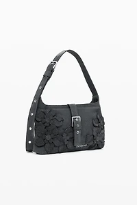 Desigual Women's Medium bag with flower appliques