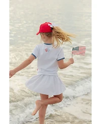 Bits & Bows Girls Beach Patrol Bow Baseball Hat