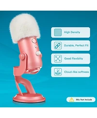 ZealSound Gaming Usb Microphone k66p and d65w Furry Cover