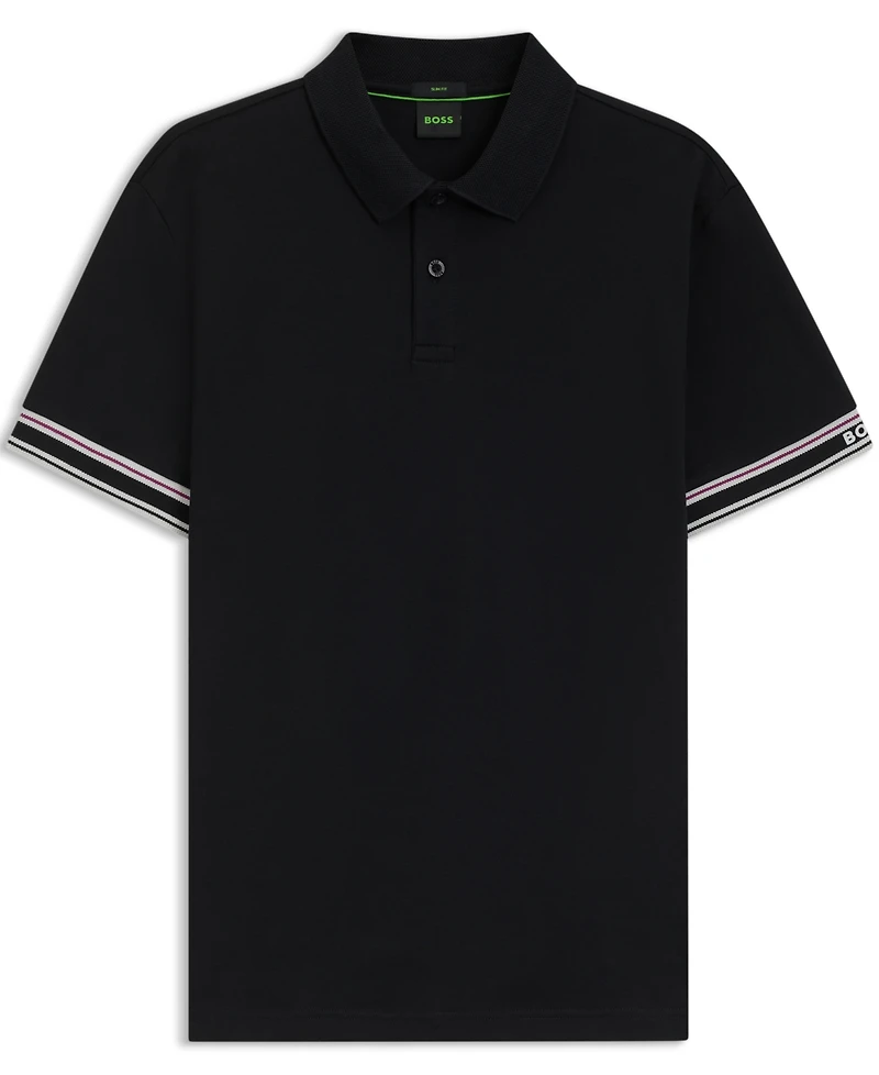Boss by Hugo Men's Cotton Slim-Fit Polo Shirt