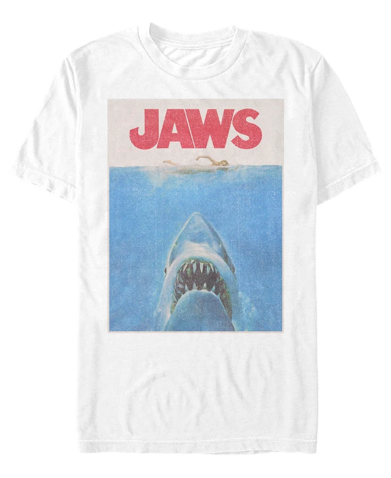 Jaws Men's Retro Poster Short Sleeve T-Shirt