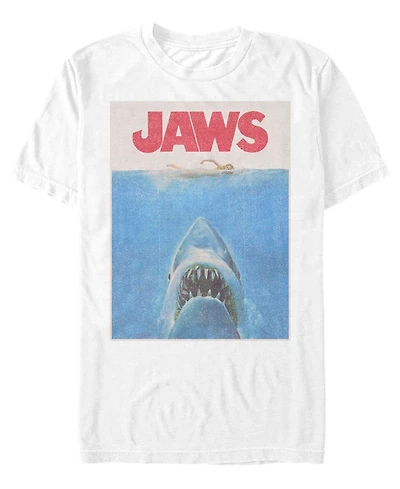 Jaws Men's Retro Poster Short Sleeve T-Shirt
