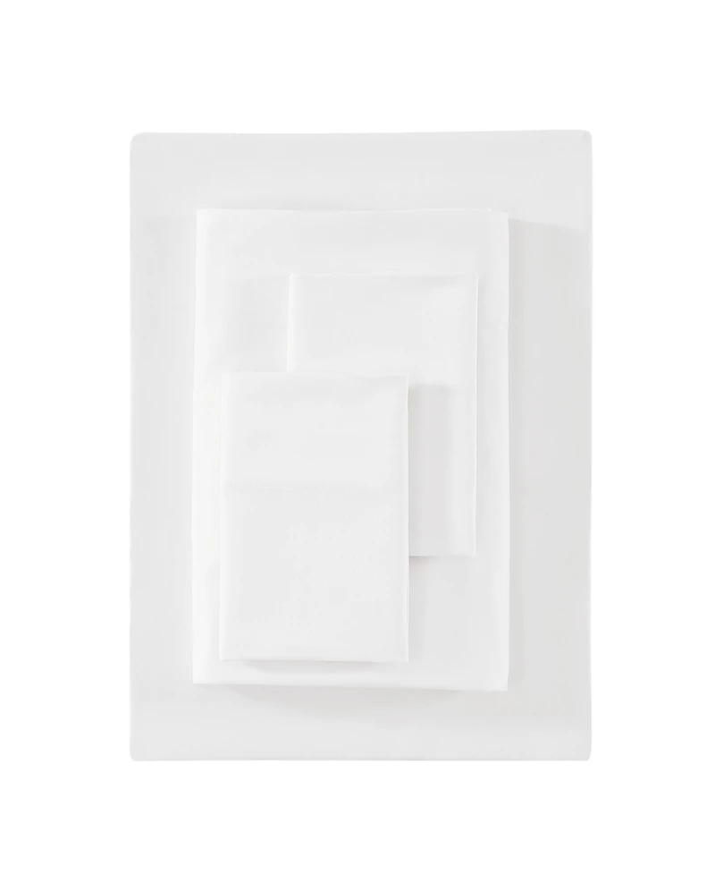 Vera Wang Solid 1000-Thread Count Sateen 4-Pc. Sheet Set