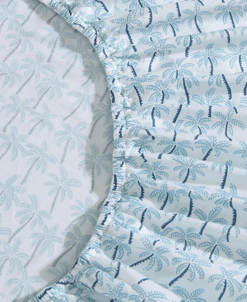 Tommy Bahama Home Cotton Percale 4 Piece Sheet Set