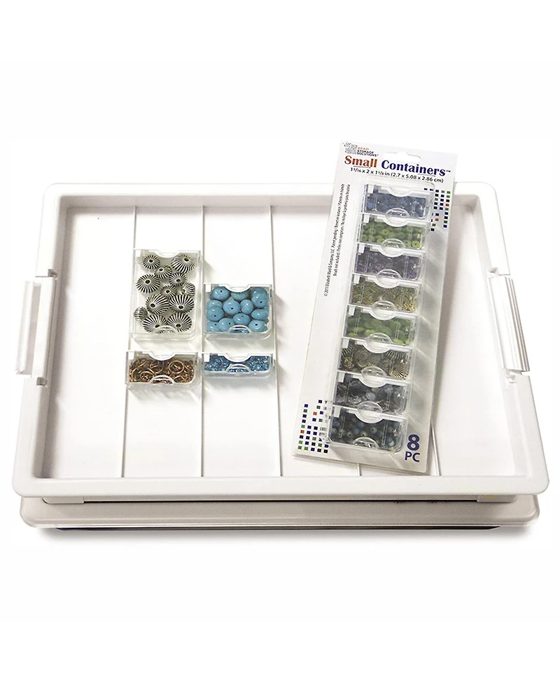 Bead Storage Solutions Elizabeth Ward Bead Storage Solutions Assorted Craft Supplies Organizer Tray