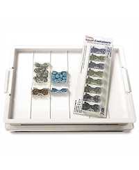 Bead Storage Solutions Elizabeth Ward Bead Storage Solutions Assorted Craft Supplies Organizer Tray